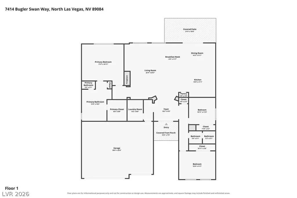 7414 Bugler Swan, North Las Vegas, NV 89084