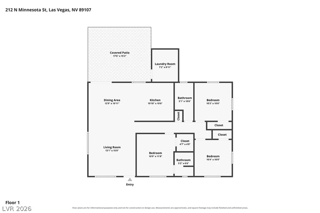 212 Minnesota, Las Vegas, NV 89107