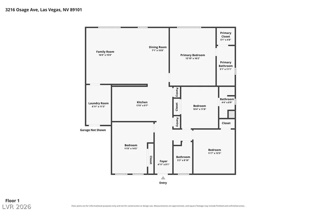 3216 Osage, Las Vegas, NV 89101