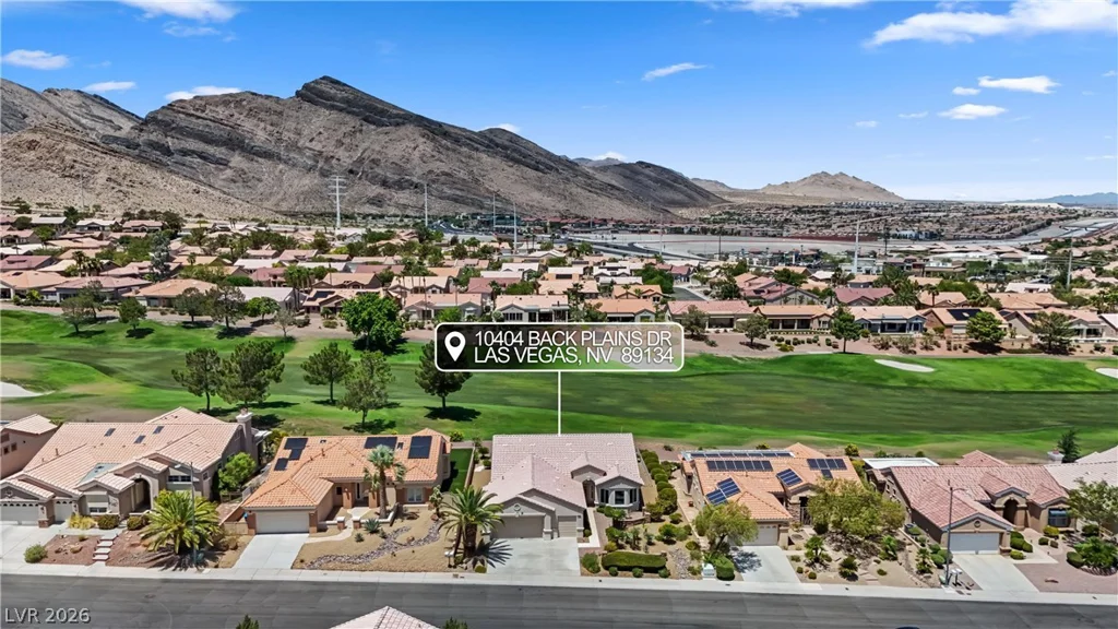 10404 Back Plains, Las Vegas, NV 89134