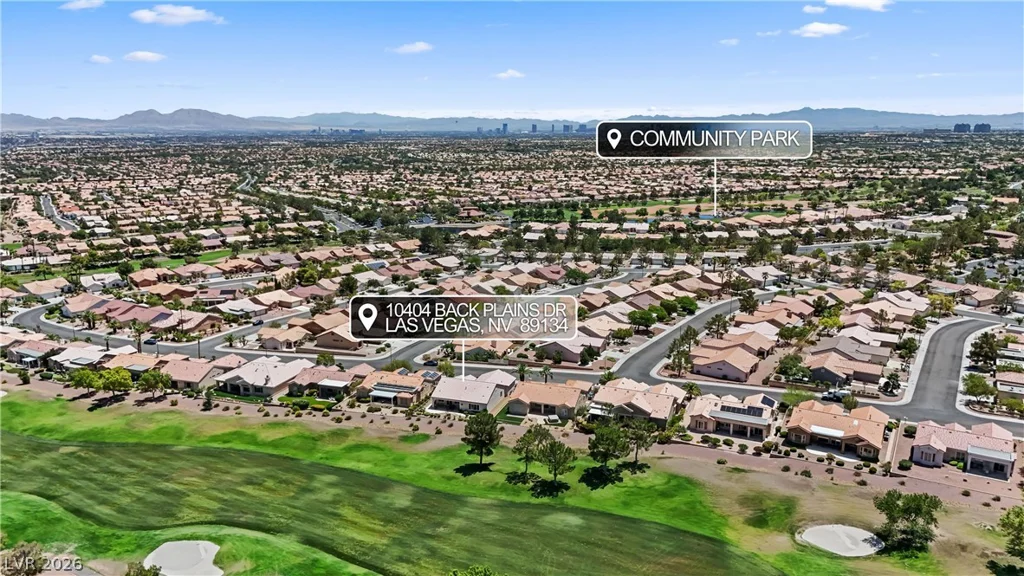 10404 Back Plains, Las Vegas, NV 89134