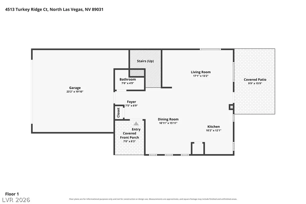 4513 Turkey Ridge, North Las Vegas, NV 89031
