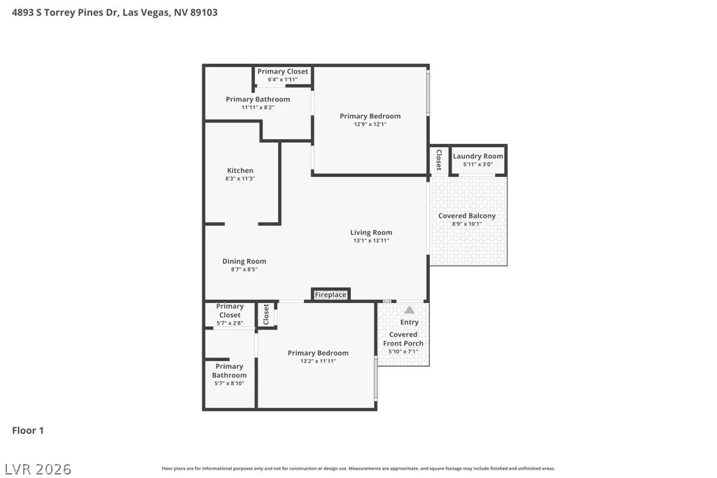 4893 Torrey Pines, Las Vegas, NV 89103