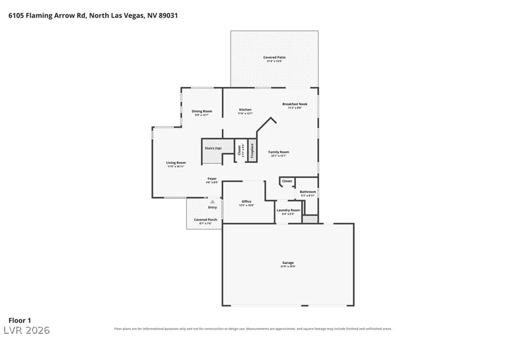 6105 Flaming Arrow, North Las Vegas, NV 89031