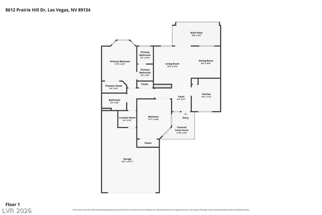 8612 Prairie Hill, Las Vegas, NV 89134