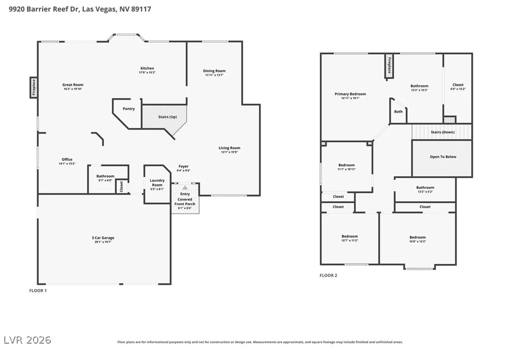 9920 Barrier Reef, Las Vegas, NV 89117