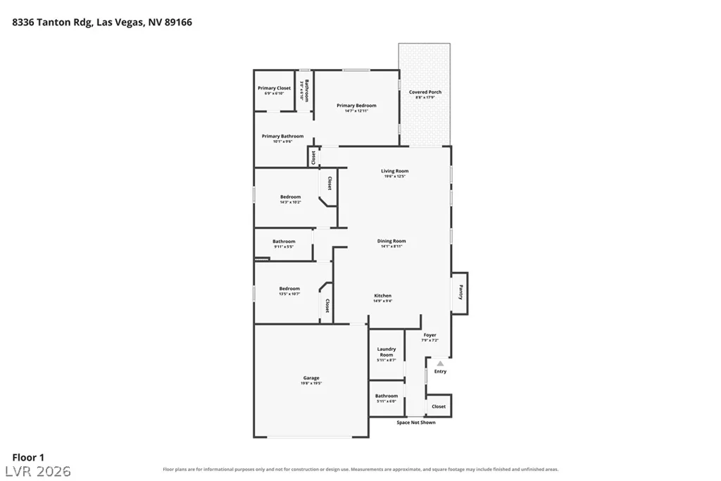 8336 Tanton Ridge, Las Vegas, NV 89166