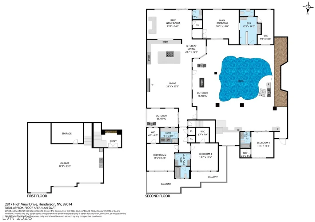 2817 High View, Henderson, NV 89014
