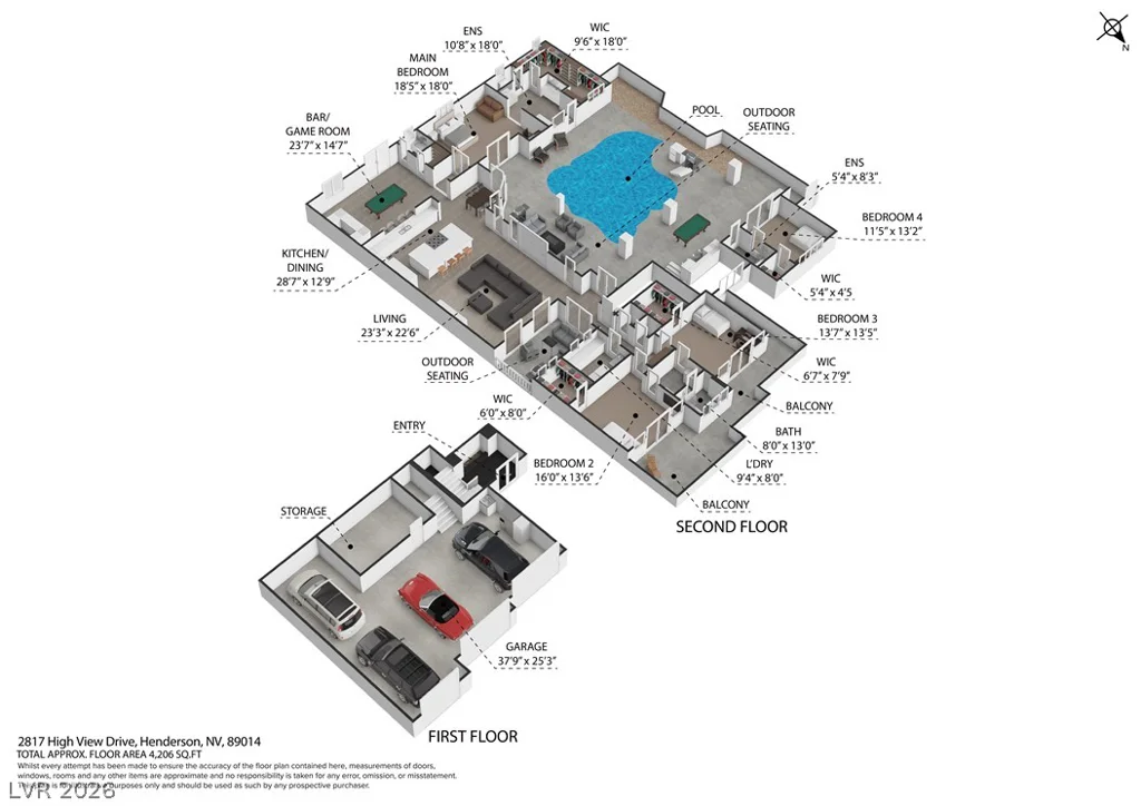 2817 High View, Henderson, NV 89014
