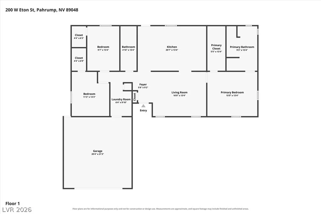 200 Eton, Pahrump, NV 89048