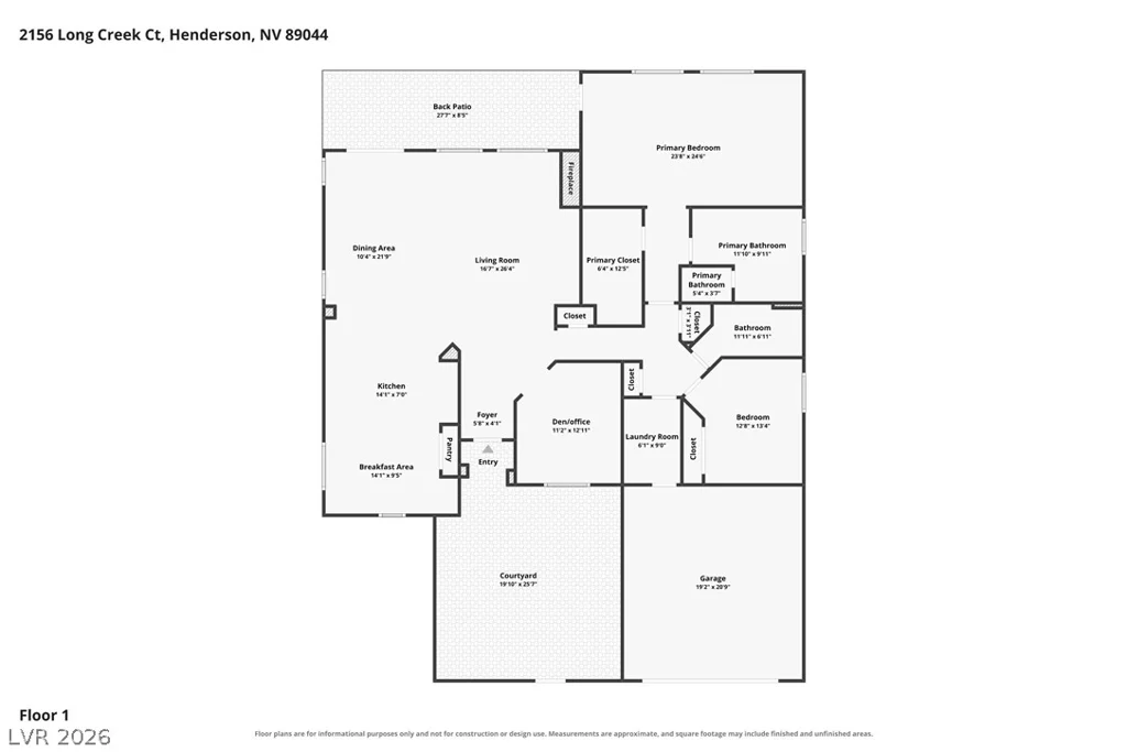 2156 Long Creek, Henderson, NV 89044