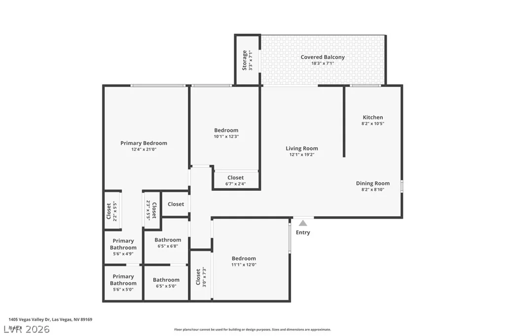1405 Vegas Valley, Las Vegas, NV 89169