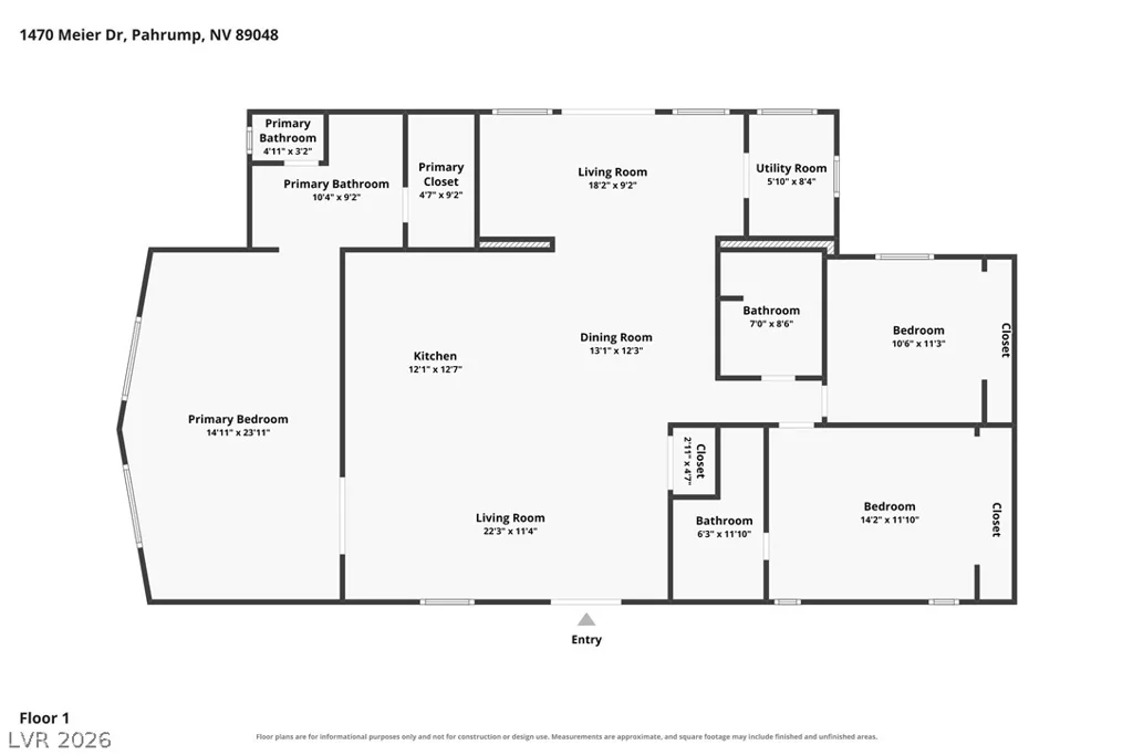 1470 Meier, Pahrump, NV 89048