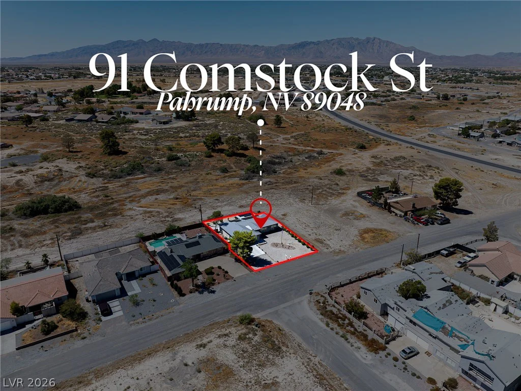 91 Comstock, Pahrump, NV 89048
