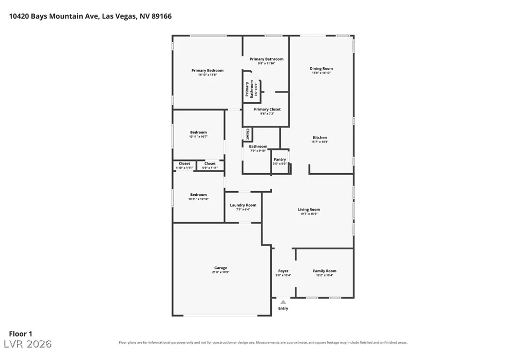 10420 Bays Mountain, Las Vegas, NV 89166