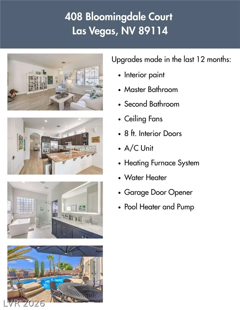 408 Bloomingdale, Las Vegas, NV 89144