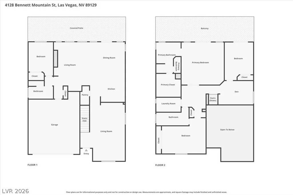 4128 Bennett Mountain, Las Vegas, NV 89129