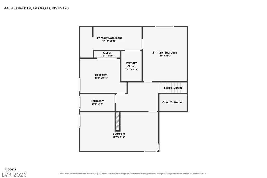 4439 Selleck, Las Vegas, NV 89120