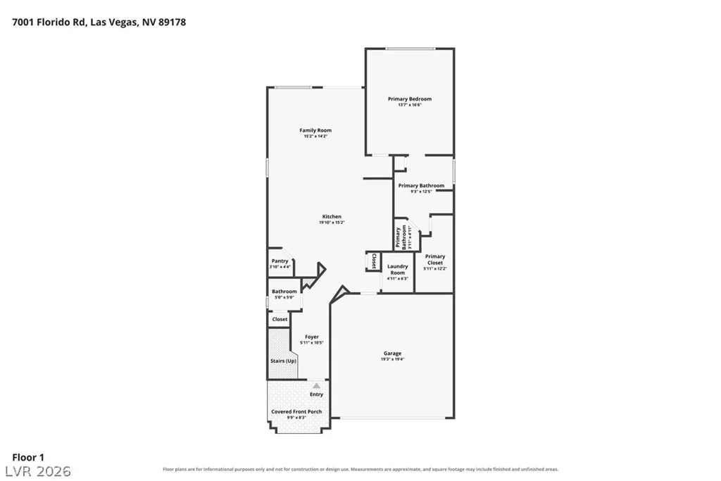 7001 Florido, Las Vegas, NV 89178