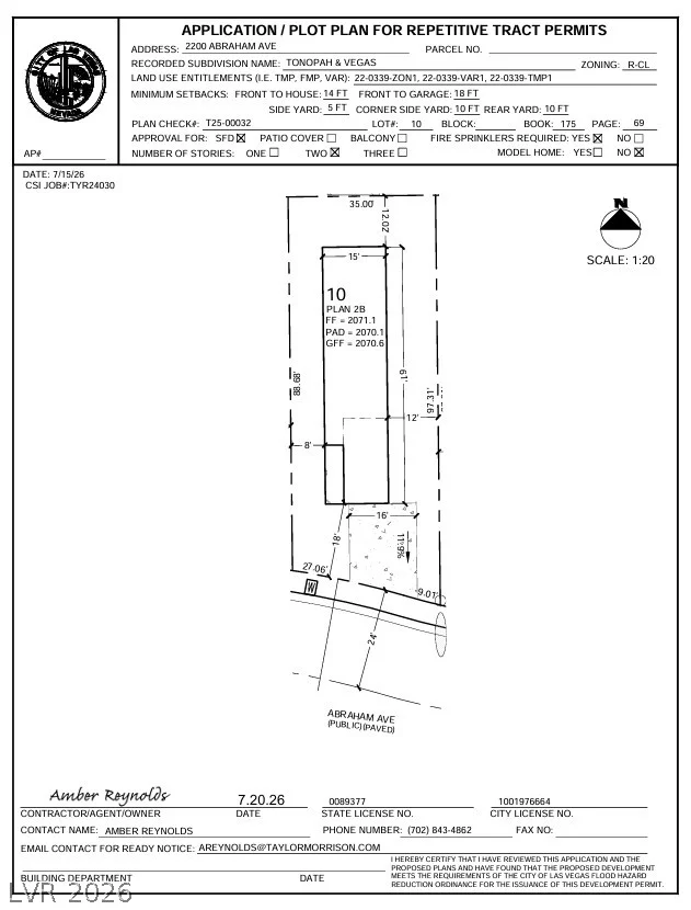 2200 Abraham, Las Vegas, NV 89106