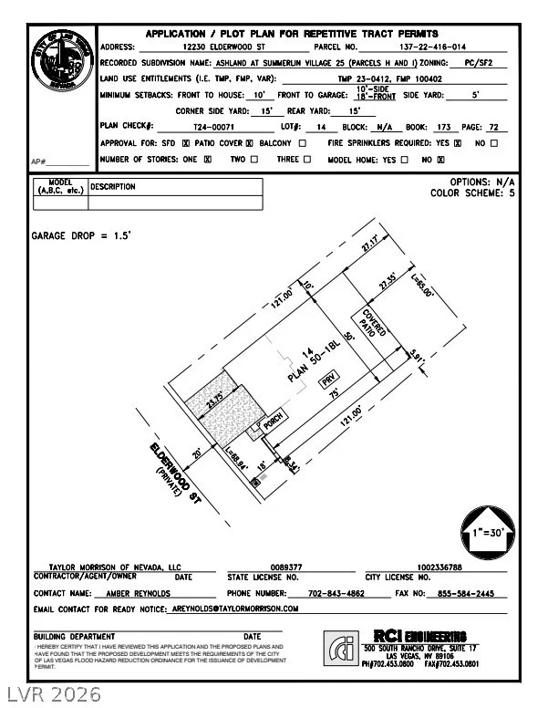 12230 Elderwood, Las Vegas, NV 89138