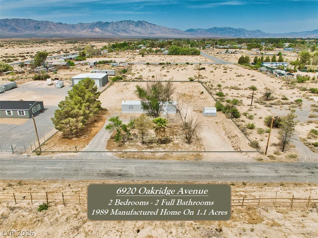 6920 Oakridge, Pahrump, NV 89048