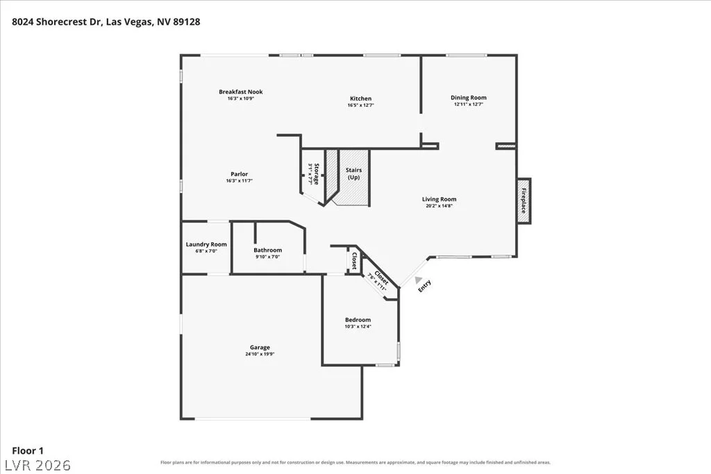 8024 Shorecrest, Las Vegas, NV 89128