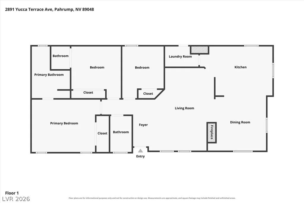 2891 Yucca Terrace, Pahrump, NV 89048