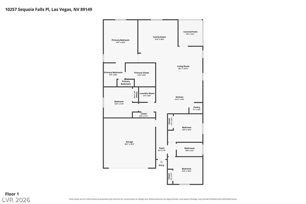 10257 Sequoia Falls, Las Vegas, NV 89149