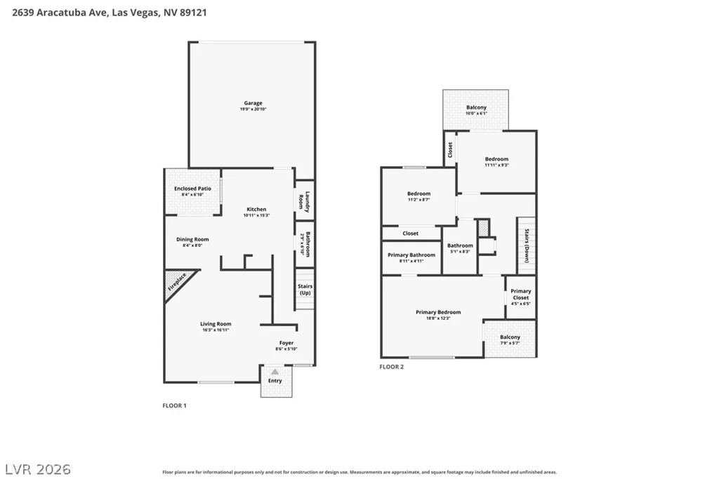 2639 Aracatuba, Las Vegas, NV 89121