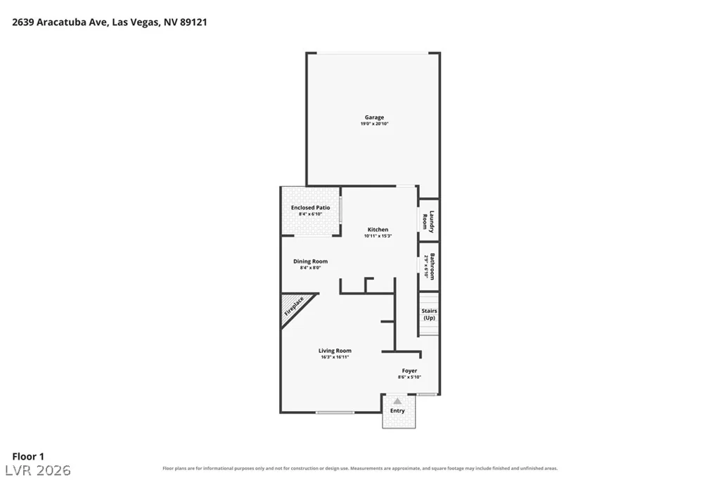 2639 Aracatuba, Las Vegas, NV 89121