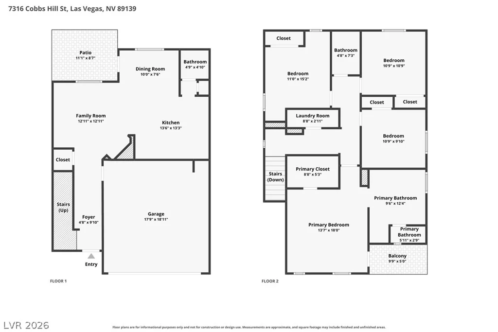 7316 Cobbs Hill, Las Vegas, NV 89139