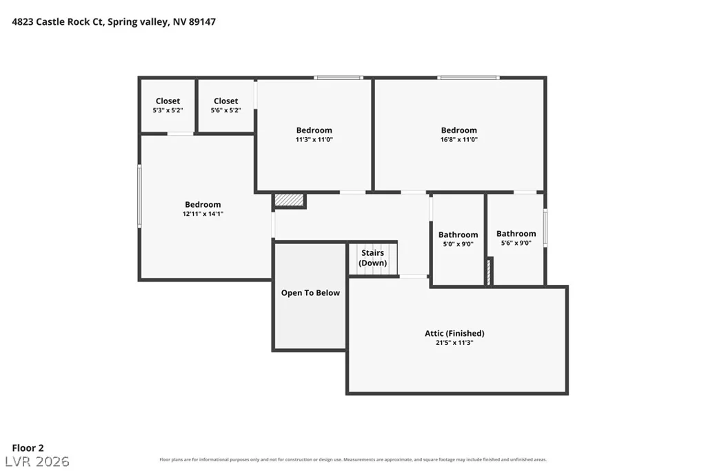 4823 Castle Rock, Las Vegas, NV 89147