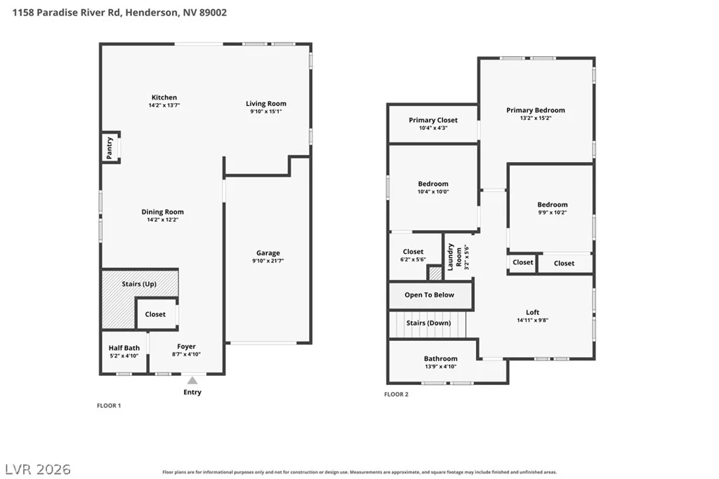1158 Paradise River, Henderson, NV 89002