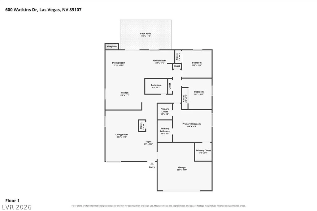 600 Watkins, Las Vegas, NV 89107