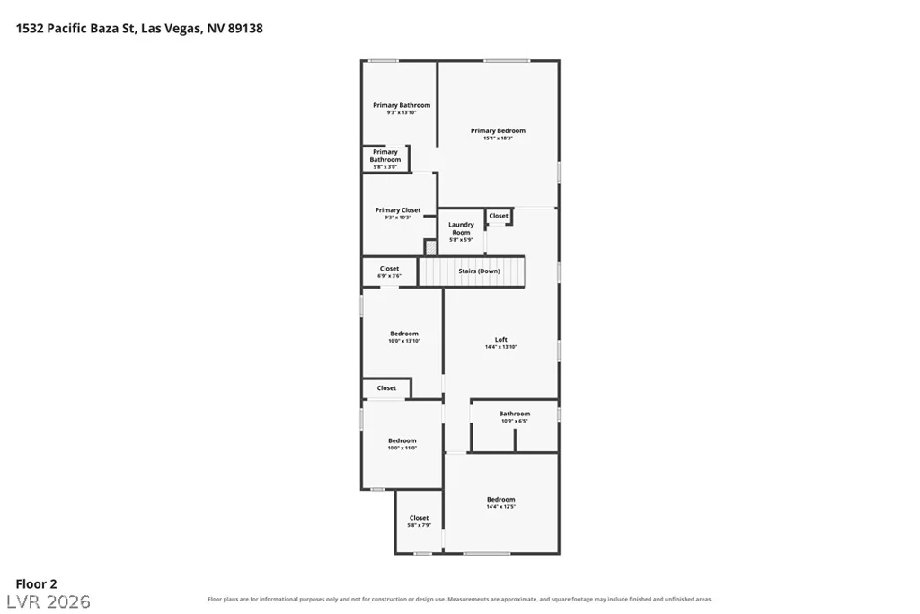 1532 Pacific Baza, Las Vegas, NV 89138