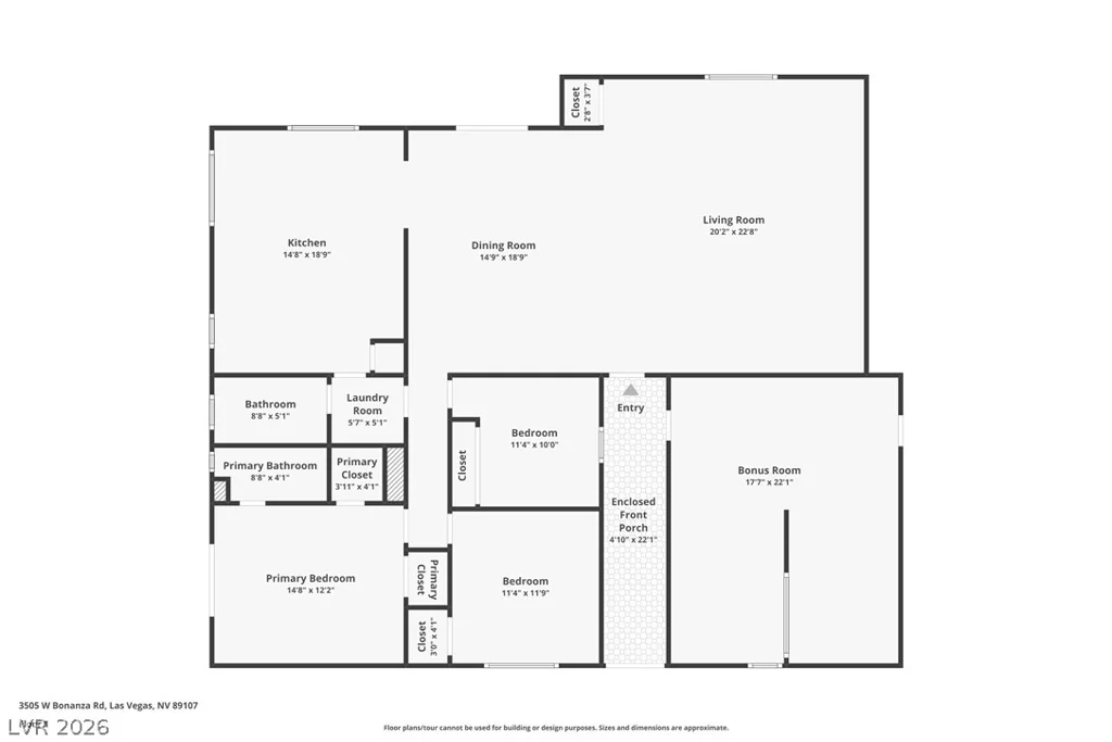 3505 Bonanza, Las Vegas, NV 89107