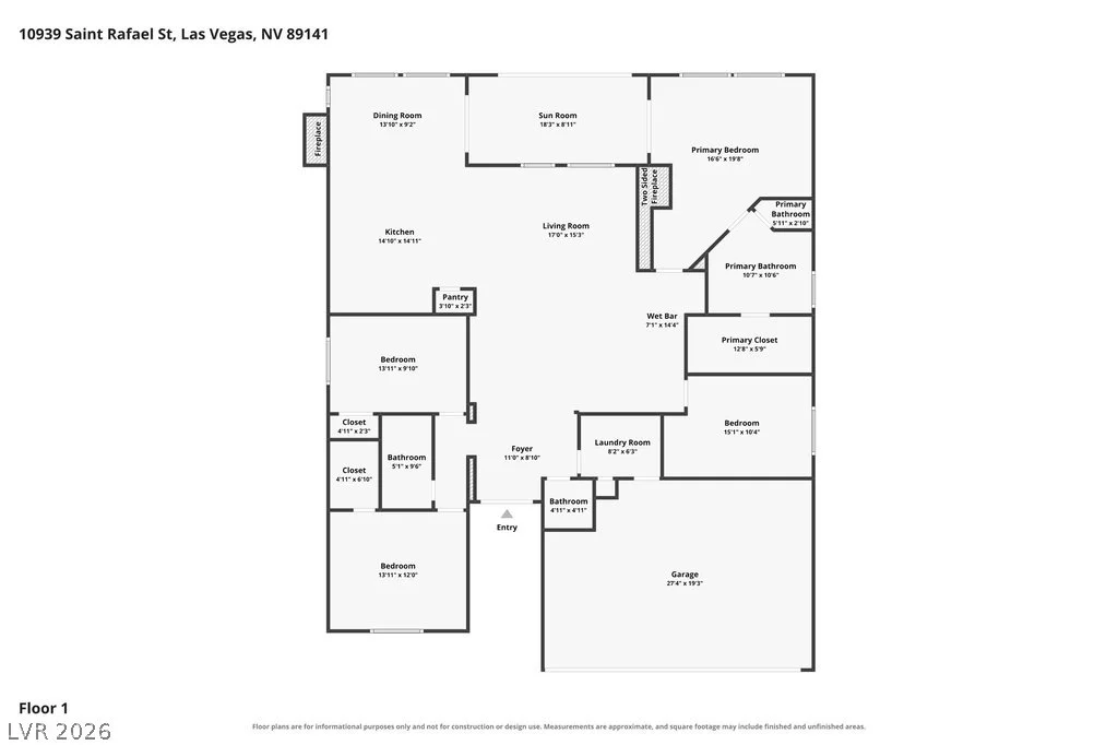 10939 Saint Rafael, Las Vegas, NV 89141