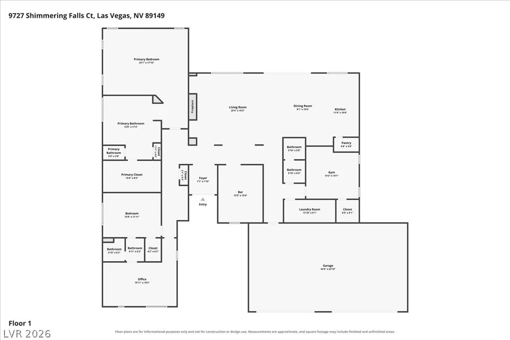 9727 Shimmering Falls, Las Vegas, NV 89149