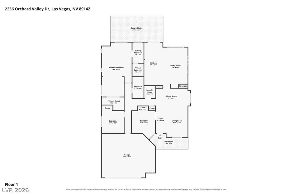 2256 Orchard Valley, Las Vegas, NV 89142