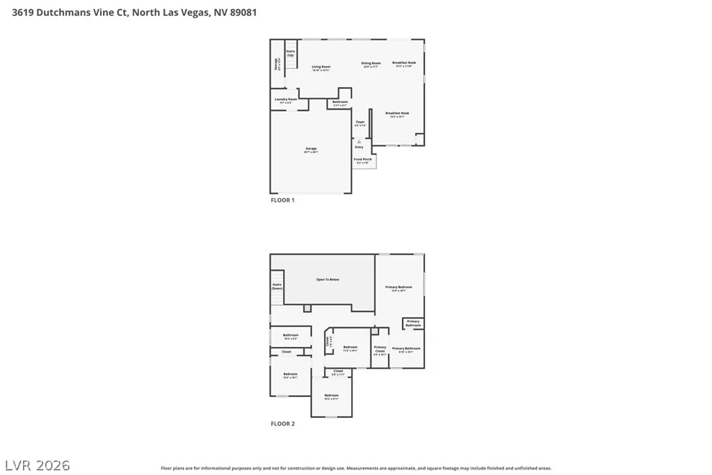 3619 Dutchmans Vine, North Las Vegas, NV 89081