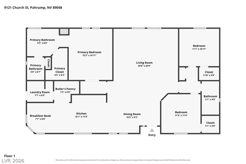 9121 Church, Pahrump, NV 89048