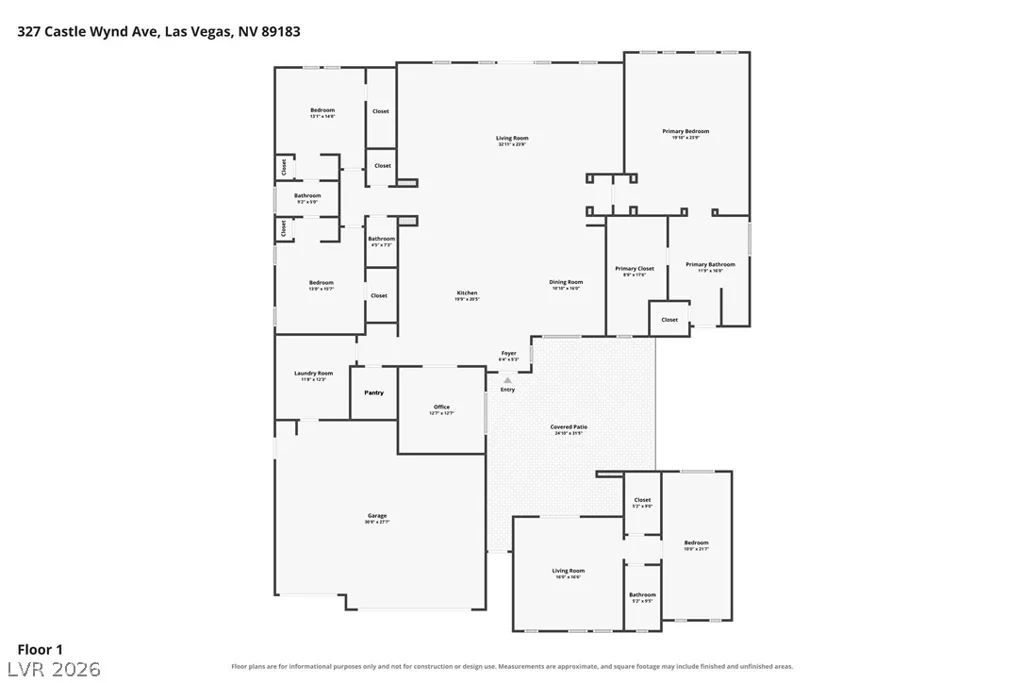327 Castle Wynd, Las Vegas, NV 89183