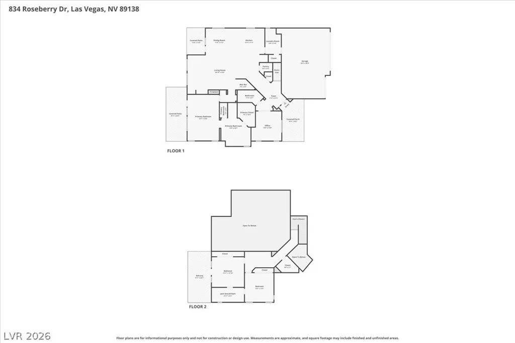 834 Roseberry, Las Vegas, NV 89138
