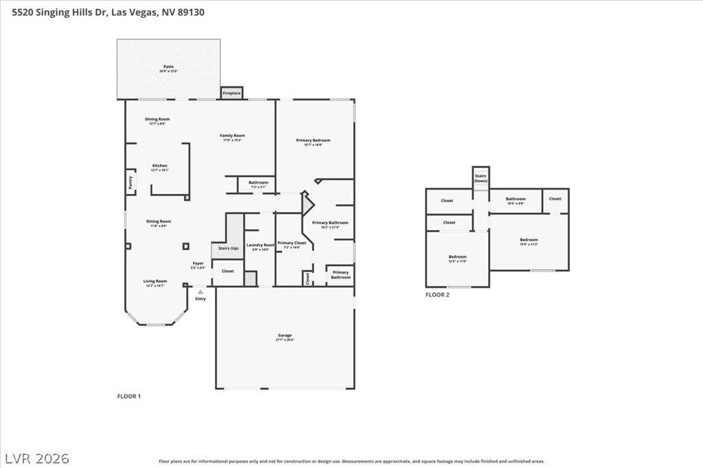 5520 Singing Hills, Las Vegas, NV 89130