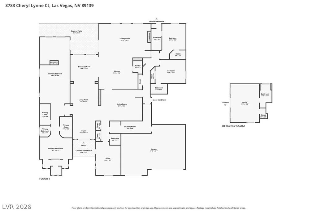 3783 Cheryl Lynne, Las Vegas, NV 89139