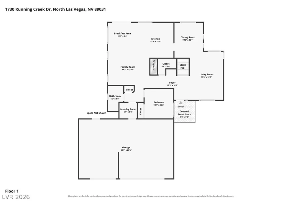 1730 Running Creek, North Las Vegas, NV 89031