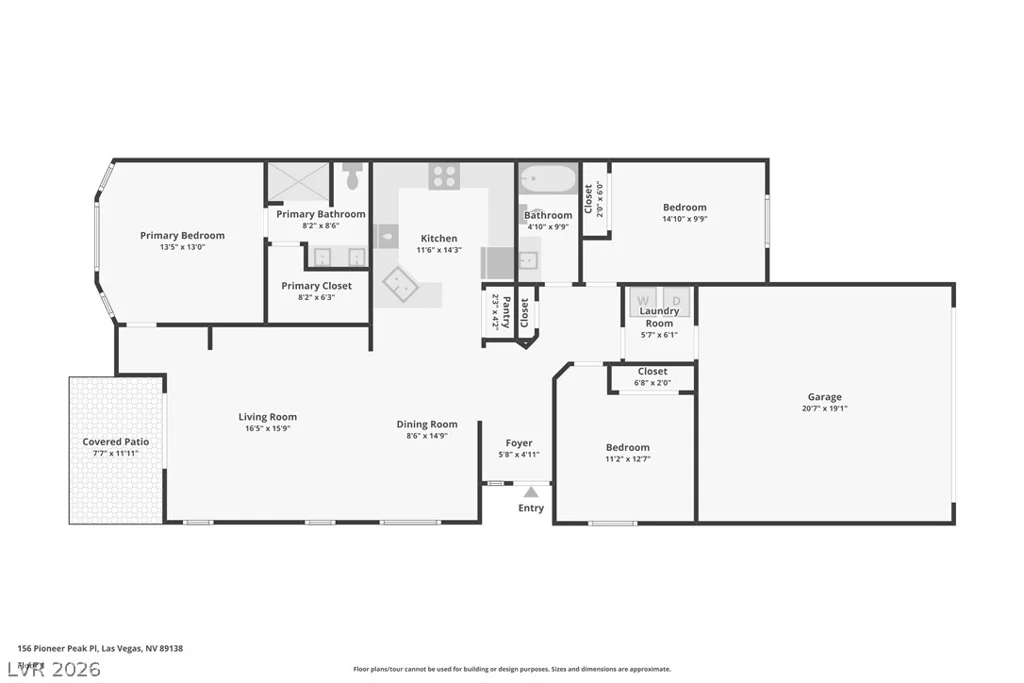 156 Pioneer Peak, Las Vegas, NV 89138