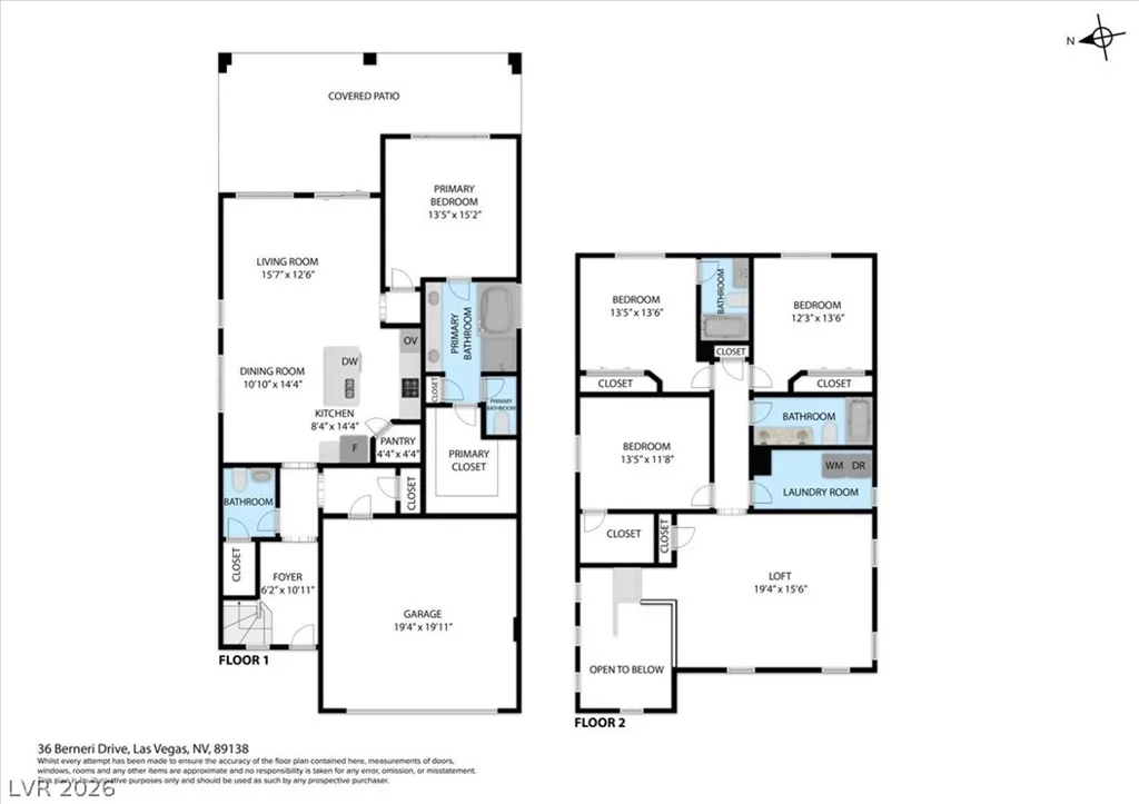 36 Berneri, Las Vegas, NV 89138