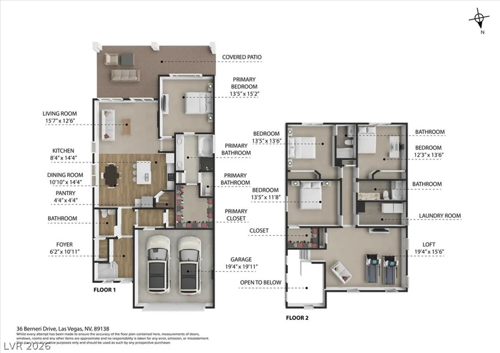 36 Berneri, Las Vegas, NV 89138